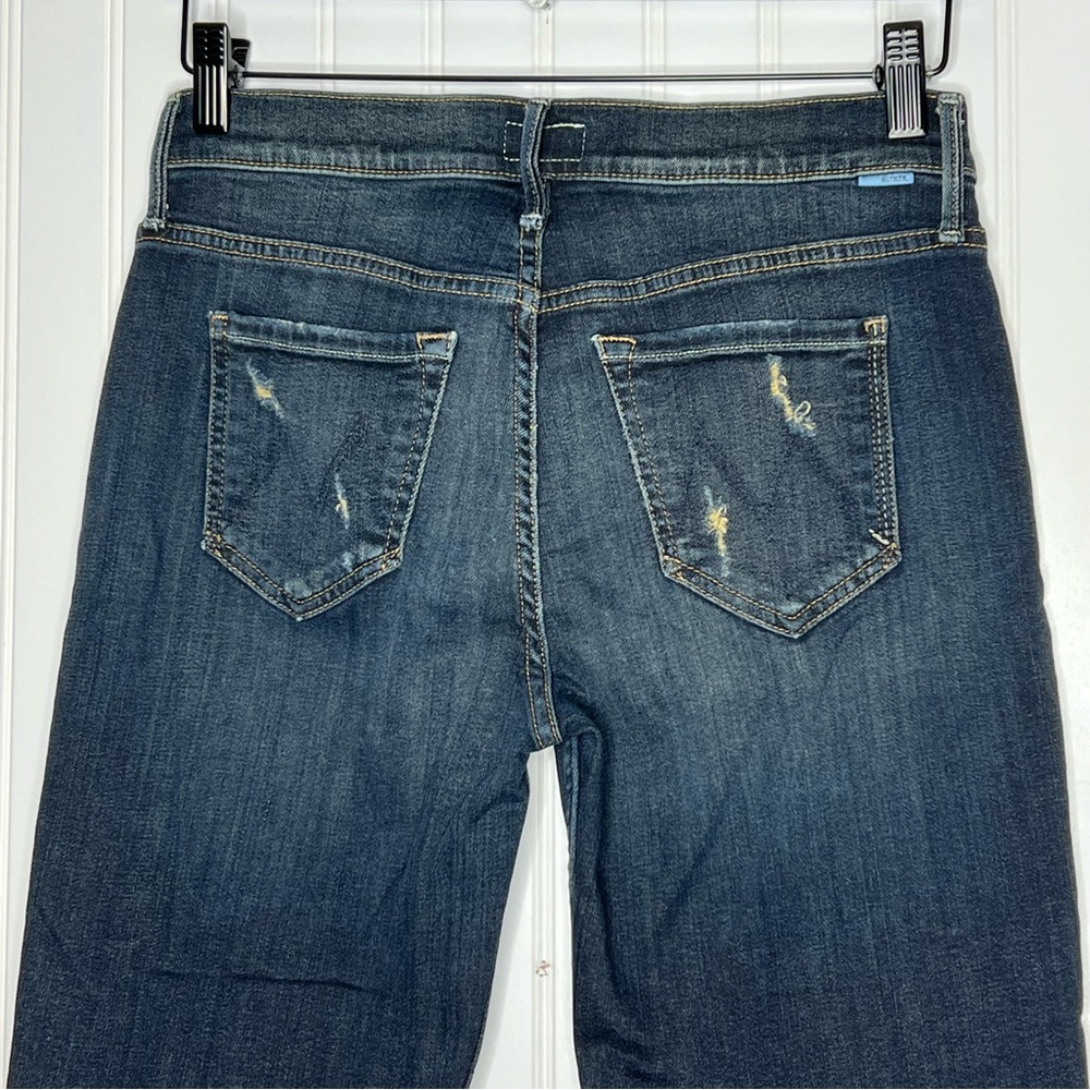 Mother The Pixie Dropout Button Fly Distressed An… - image 7